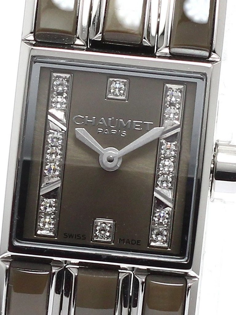 Chaumet Kaysis Lumiere Crystal 16p Diamond Gray Dial Quartz Ladies Watch939405